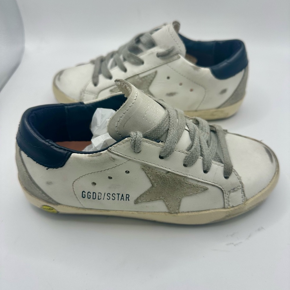 Golden Goose Kids' Super-Star Low Top Sneaker - Picture 4 of 11